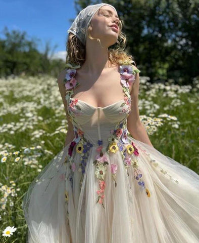 Long Tulle Prom Dresses Women Wear-WF01641-Veeddydropshipping