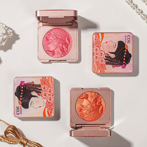 Blush Peach Pallete Face Blush Mineral-BH00727-Veeddydropshipping