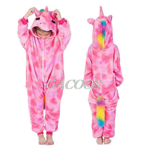 Children Pajamas Kids Baby Girls Boys Anime Jumpsuits Costume Long-TB01065-Veeddydropshipping