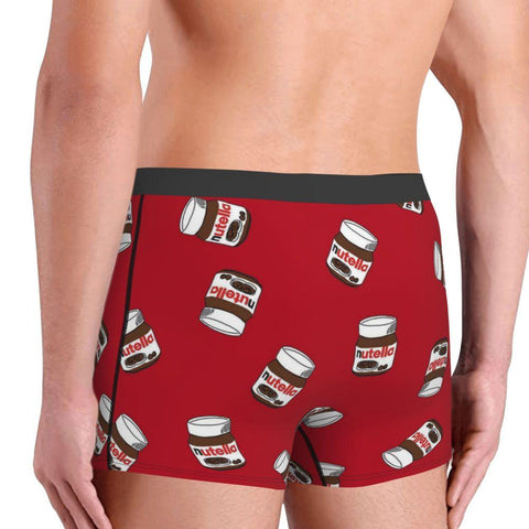 Briefs Men&#39;s Foods Cartoon Nutella Underwear Sweet Candy-MF01529-Veeddydropshipping