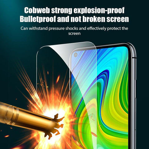 5PCS Tempered Glass For Xiaomi Poco X5 Pro 5G F4 X4 X3 F3 GT M5 M5S Screen Protector-PA00563-Veeddydropshipping
