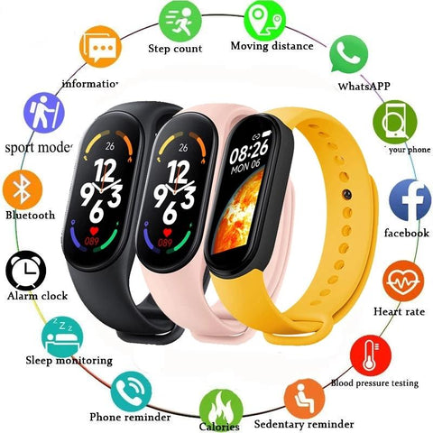 Smartwatch Tracker Blood Pressure Sport Smart Bracelet -JW00988-Veeddydropshipping