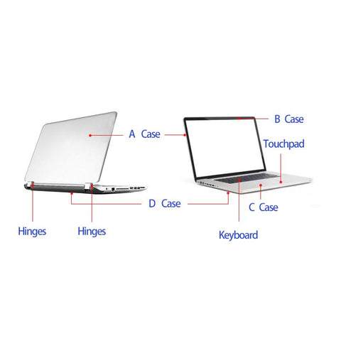 Laptop Hinges Cover/Palmrest Upper case/Base Case-Veeddydropshipping