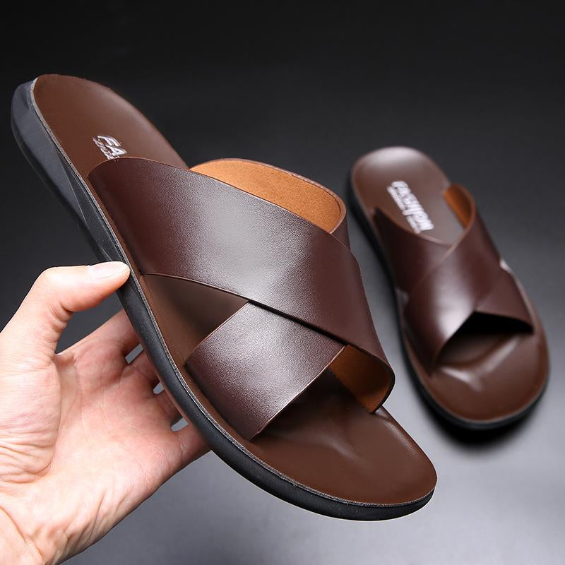 Fashion Summer Men Shoes Vintage Italian Flats Casual-BS01486-Veeddydropshipping