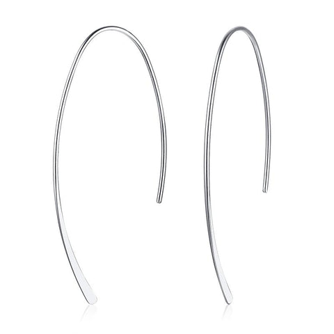 Square Hoop Earring for Women Girls Ear Rectangle-JW01423-Veeddydropshipping