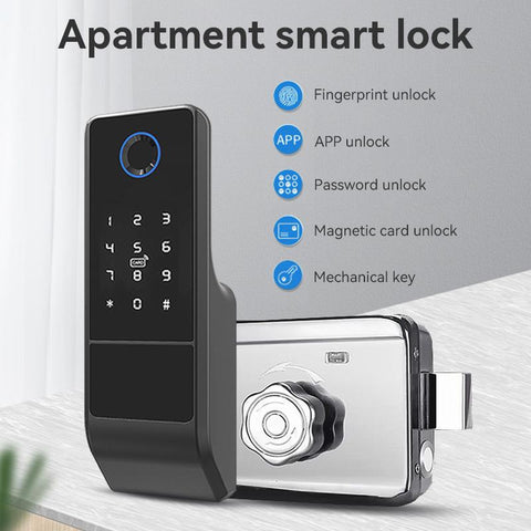 Fingerprint Lock  Digital Password Mechanical Key-CO00602-Veeddydropshipping