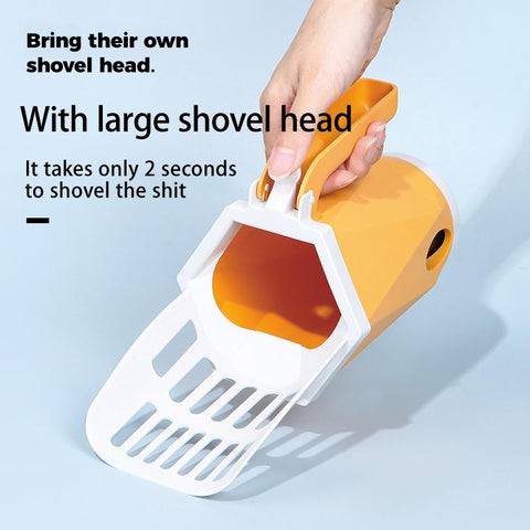 Cat Litter Shovel Pooper Scooper Clean Toilet-HA01409-Veeddydropshipping