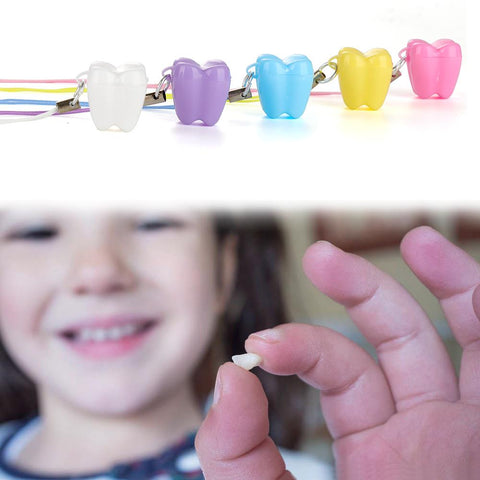 50pcs/Pack Baby Tooth Box Organizer Baby Milk Tooth Fairy Box Tooth-TB00763-Veeddydropshipping