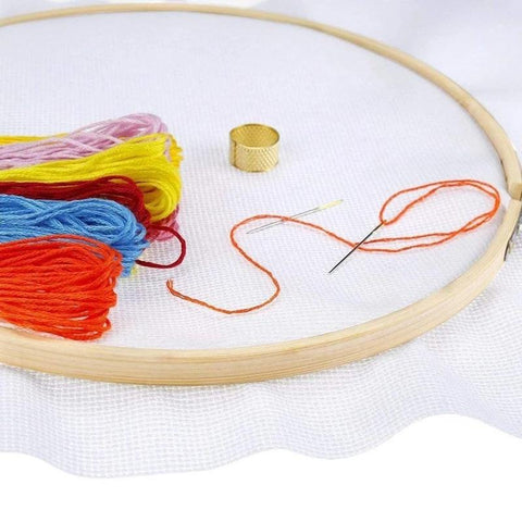 DIY Embroidered Wreath of Bamboo Cross-Stitch Tool-HA00113-Veeddydropshipping