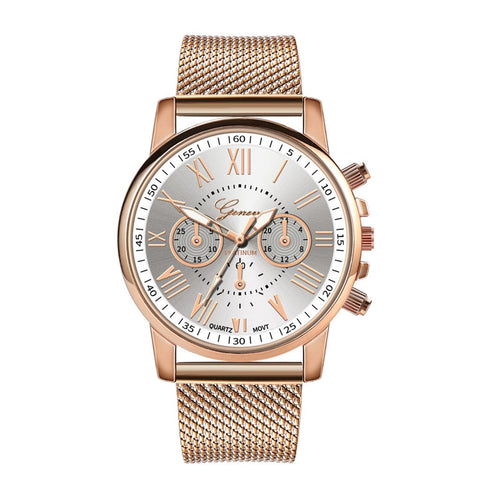 Watches Fashion Roman Numeral Simple ClocK-JW00906-Veeddydropshipping