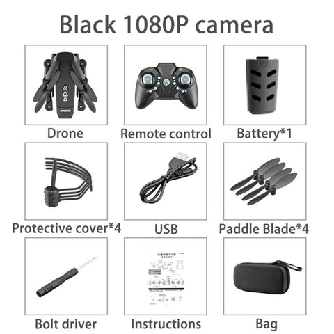 New KK8 Drone 4k Profesional Mini Drones RC Quadcopter HD Camera-TB01421-Veeddydropshipping
