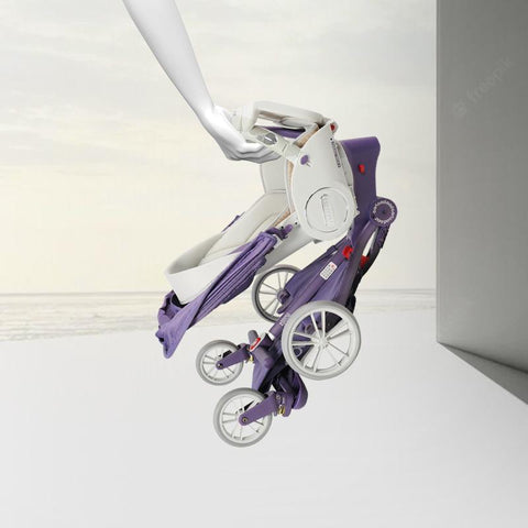 Luxury Lightweight Shock absorption Baby Can Sit and Lie Down-TB00386-Veeddydropshipping