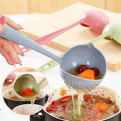 Soup Spoon Ladle Silicone Pot Spoons-HA01310-Veeddydropshipping