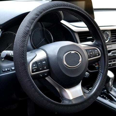 Wheel Cover 38cm Fabric Net Anti Slip Protect Steering Cover-AM01479-Veeddydropshipping
