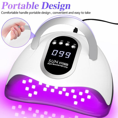 Professional Nail Dryer Lamp For Manicure Powerful LEDs  -BH01082-Veeddydropshipping