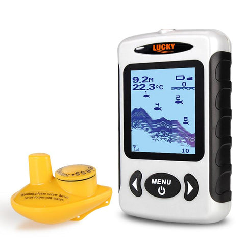 FFW718&amp; FFW718LA Wireless Portable Fish Finder 45M/135FT Sonar Depth -OS00356-Veeddydropshipping
