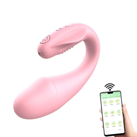 Wireless Bluetooth G Spot Dildo Vibrator for Women APP Remote Control Wear -BH01171-Veeddydropshipping