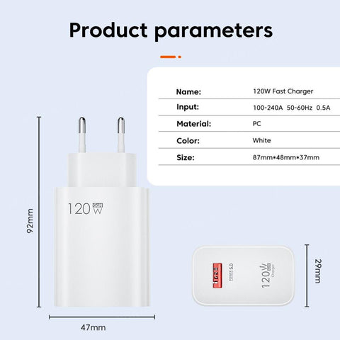 Universal USB Charger Mobile Phone Fast Charging-Veeddydropshipping