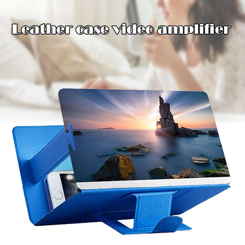 Magnifier for phone Universal 3D Screen HD Video Amplifier Magnifying Glass Stand Bracket-PA00761-Veeddydropshipping