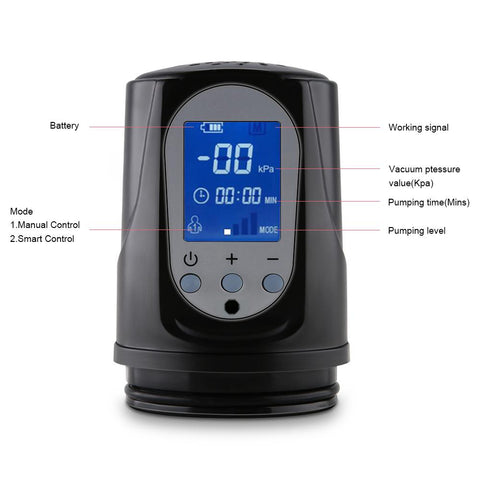 Electric Penis Pump Sex Toys for Men Male Masturbator Penis Extender Penile -BH01246-Veeddydropshipping