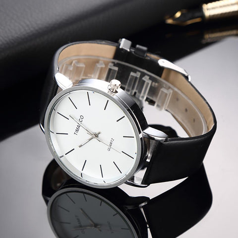 Simple Style Leather Watches Fashion Quartz Watch -JW01081-Veeddydropshipping