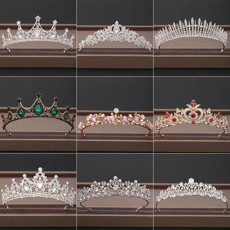 Wedding Crown Hair Jewelry Bridal Headpiece Hair Accessories -JW00461-Veeddydropshipping