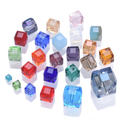Czech Crystal Glass Loose Crafts Beads Wholesale Lot -JW01478-Veeddydropshipping
