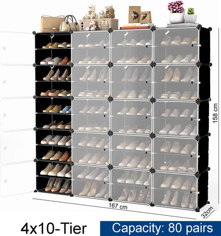 Shoe Rack Large Capacity Boot Storage-HA01566-Veeddydropshipping