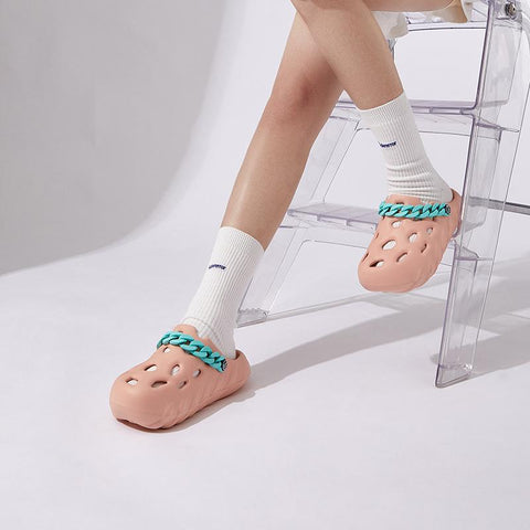 Platform Shoes Soft EVA Lovers Home Outdoor Slides-BS01147-Veeddydropshipping