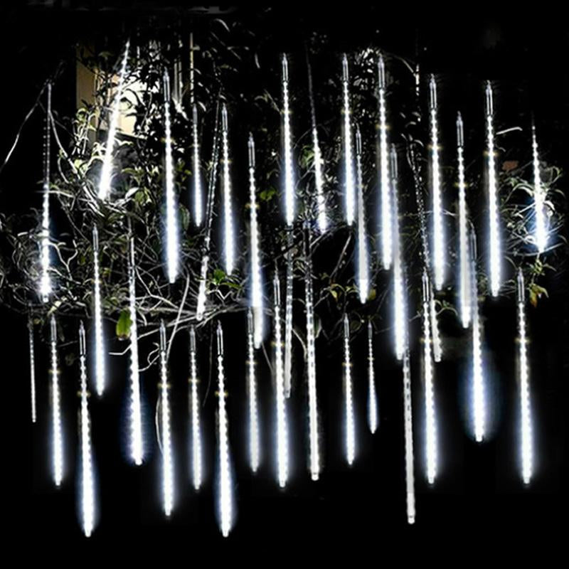8 Tubes Meteor Shower Rain Led String Lights Street Garlands Christmas-TI00910-Veeddydropshipping