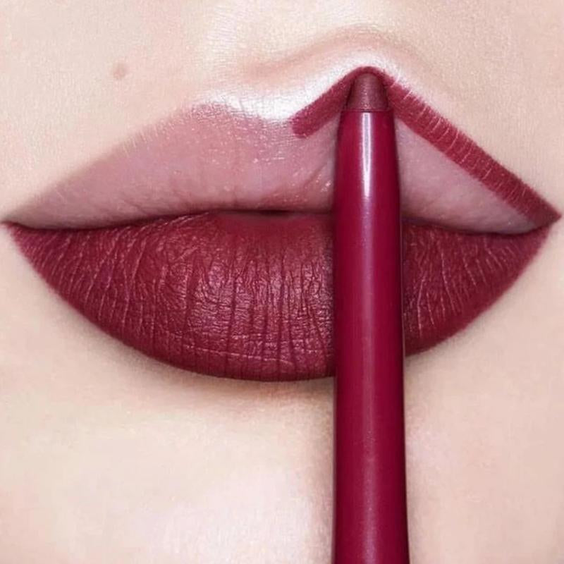 Matte Lipliner Pencil Sexy Contour Tint Lipstick-BH00636-Veeddydropshipping