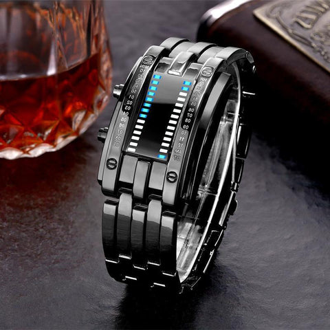 Waterproof Lava Watch Double Lamp Led Watch-JW00781-Veeddydropshipping