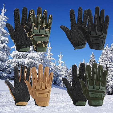 Outdoor Tactical Military Camouflage Gloves Paintball Soldier Combat Police Anti-Skid -OS01032-Veeddydropshipping