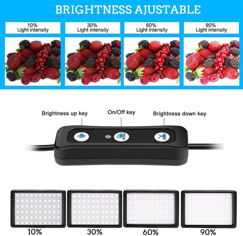 LED Photography Video Light Panel Lighting Photo Studio Lamp Kit With Tripod -CE00355-Veeddydropshipping