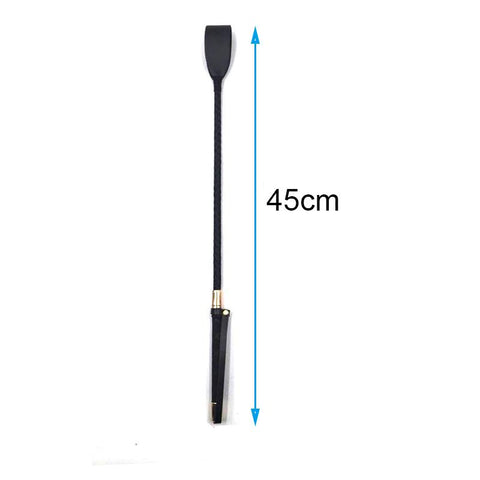 Leather Cosplay Bondage Whip, Crop Spanking Horse Riding Flogger Flapper -BH01331-Veeddydropshipping