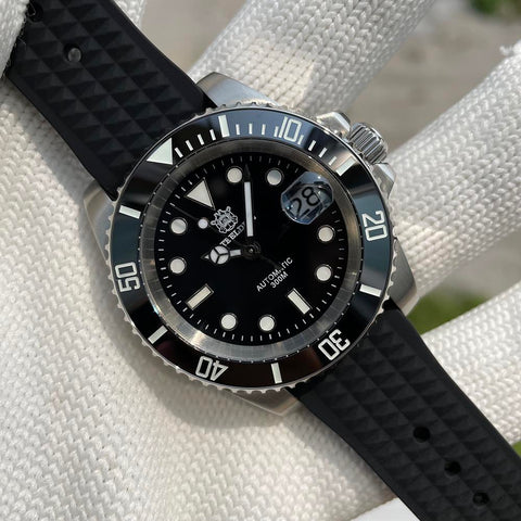 Ceramic Bezel dive Water Resistant Automatic Mans -JW00631-Veeddydropshipping