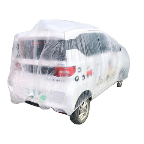 Waterproof Dustproof Disposable Car Covers Size M-XL Transparent-AM00862-Veeddydropshipping