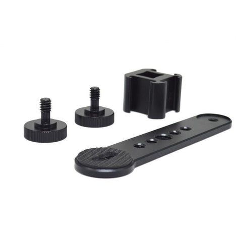 Triple Cold Shoe Mount Bracket Extension Bar With 1/4 Inch &amp; 3/8 Inch -CE00470-Veeddydropshipping