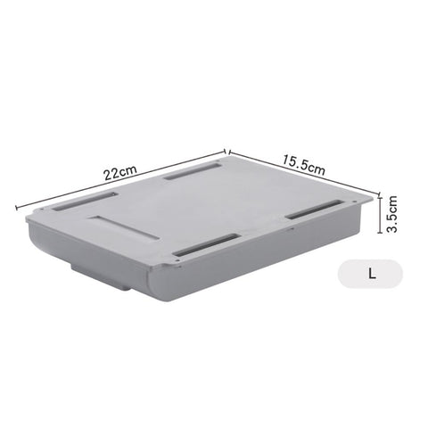 Under Desk Stand Self-adhesive Under-drawer Storage-HA00814-Veeddydropshipping