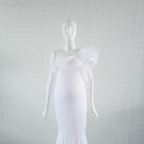 2020 Summer Maternity Photography Props Long Dress Baby Shower Long-TB00592-Veeddydropshipping