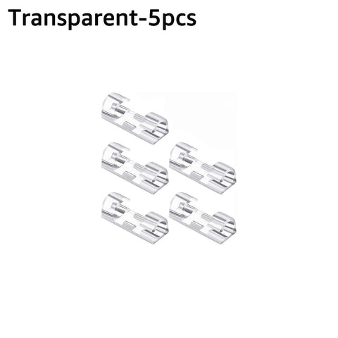 Cable Management Desktop USB Cable Organizer Clips 5/20pcs Computer PC Smart Phone Cable-PA00852-Veeddydropshipping