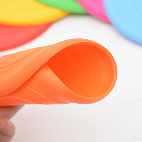 Pet Dog Silicone Game Toy Flying Discs-HA01486-Veeddydropshipping
