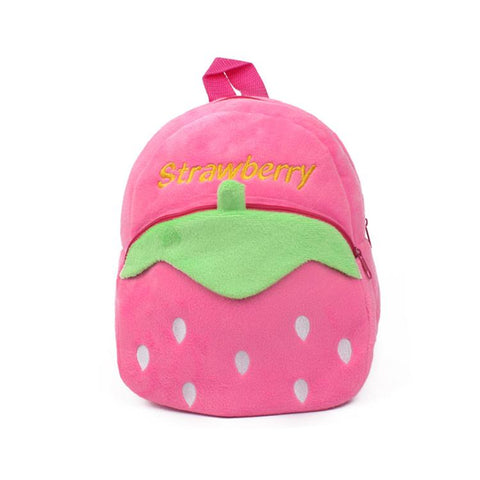 Cute Strawberry Plush Backpack Cartoon Toy Girl-TB00015-Veeddydropshipping