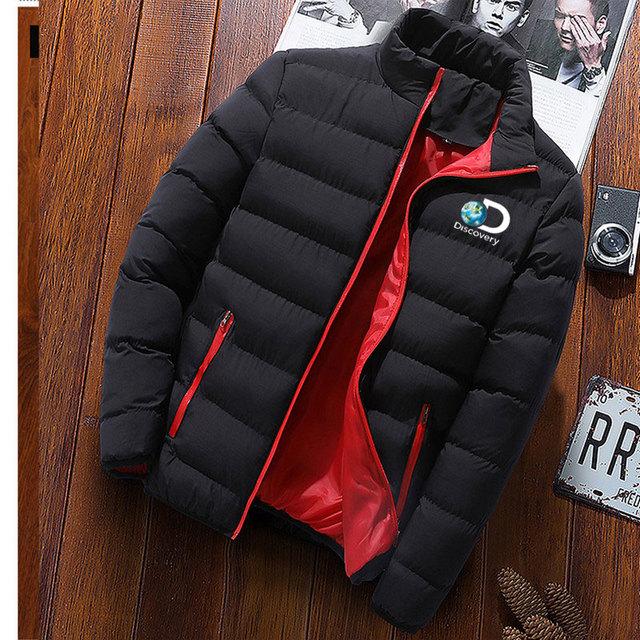 Fashion Stand Collar Thickened Men&#39;s Jacket Parker-MF01128-Veeddydropshipping