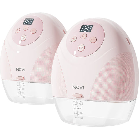 NCVI Wearable Breast Pump, Hands Free Breast Pump, 3 Modes &amp; 9 Levels-TB00651-Veeddydropshipping
