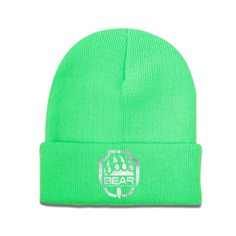 Beanies Caps Bear Knitted Winter Warm Bonnet-MF00959-Veeddydropshipping