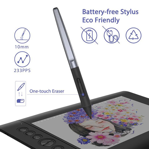 Digital Tablet Graphics   Drawing Battery-free Pen with Painting tools-CO00077--Veeddydropshipping