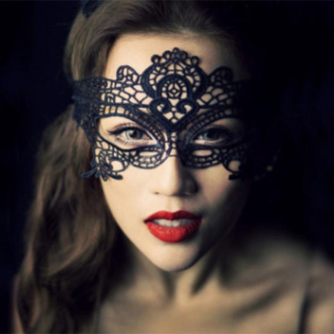Women Hollow Mask Sexy Cosplay-WF01485-Veeddydropshipping