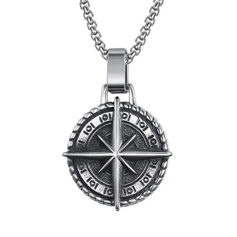 Fashionable Medal Necklace Pendant  Jewelry Trend Jewelry-JW01185-Veeddydropshipping