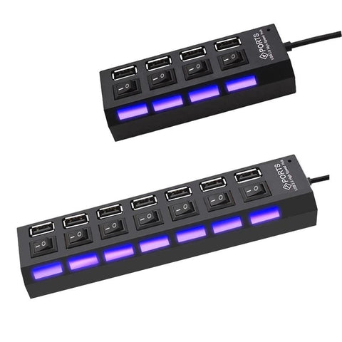switch extension hub 7-port USB2.0 hub Computer USB extension hub one drag-CE00163-Veeddydropshipping